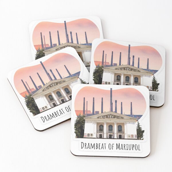 Item preview, Drambeat of Mariupol Sticker designed and sold by zefirdsgn.