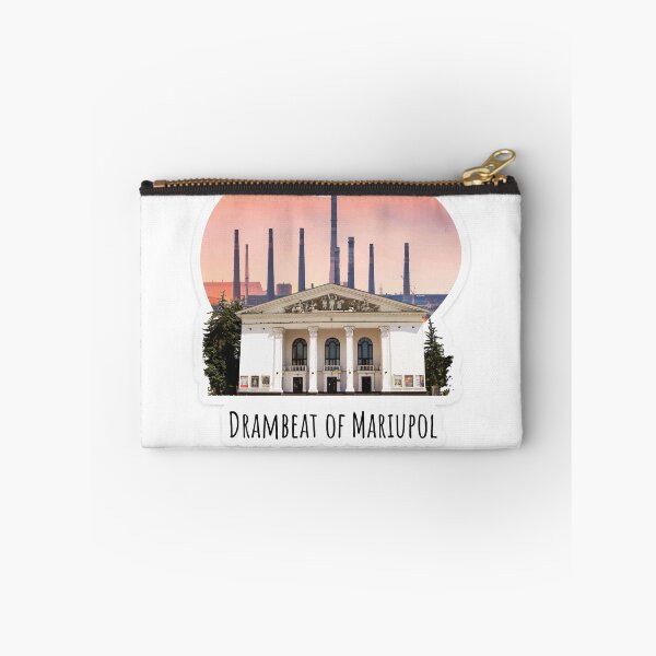 Item preview, Drambeat of Mariupol Sticker designed and sold by zefirdsgn.