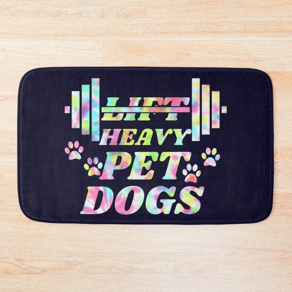 Item preview, Lift Heavy Pet Dogs Funny Gym Workout designed and sold by SunfullyYours.