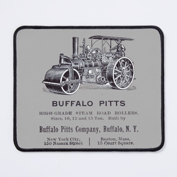 Item preview, Buffalo Pitts Steam Road Roller New York City Boston Nassau designed and sold by Wabojeg.