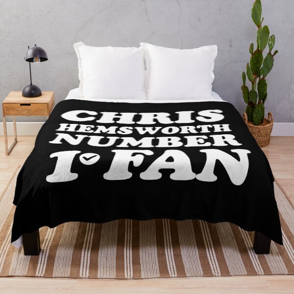 Item preview, Chris Hemsworth number 1 fan  designed and sold by keilamariadesig.