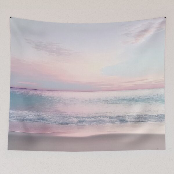 Item preview, Transcendence: Beach Sunset Landscape designed and sold by Amalie A.