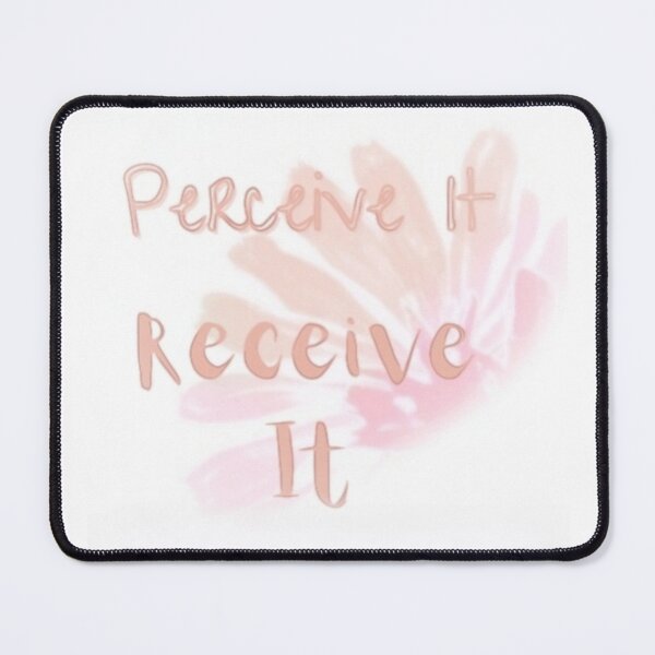 Item preview, Perceive it Receive it Hope Pink Daisy  designed and sold by IvaRenee.