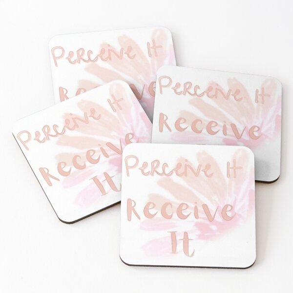 Item preview, Perceive it Receive it Hope Pink Daisy  designed and sold by IvaRenee.