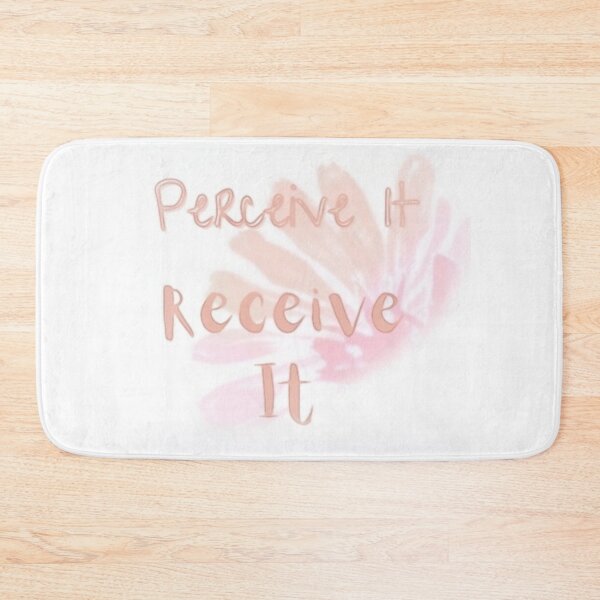 Item preview, Perceive it Receive it Hope Pink Daisy  designed and sold by IvaRenee.