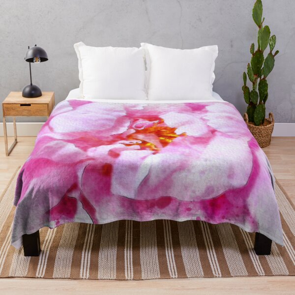 Item preview, Pink Peony Watercolor designed and sold by TwoSmallPtatoes.
