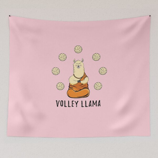 Item preview, Llama de voleibol: lindo equipo de voleibol para niñas designed and sold by SilentEcho.