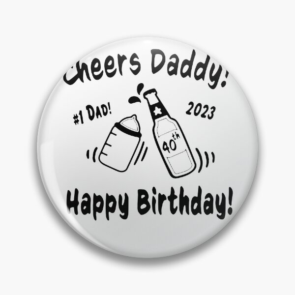 Item preview, Happy Birthday Dad Uncle Grandpa Baby 2023 40th designed and sold by Newluck01.