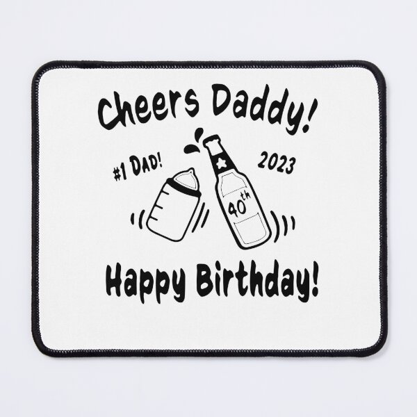 Item preview, Happy Birthday Dad Uncle Grandpa Baby 2023 40th designed and sold by Newluck01.