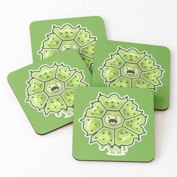 Item preview, Plankton Stauridium cartoon, Algae lovely, Microalgae art, phytoplankton Pediastrum cute   designed and sold by thurakitdew.
