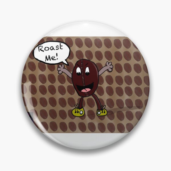 Item preview, coffee bean Roast me! designed and sold by Twisted Doodles.