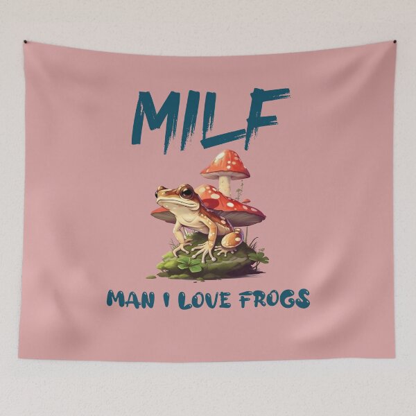 Item preview, MILF Man I Love Frogs designed and sold by AI Creations ⭐⭐⭐⭐⭐.