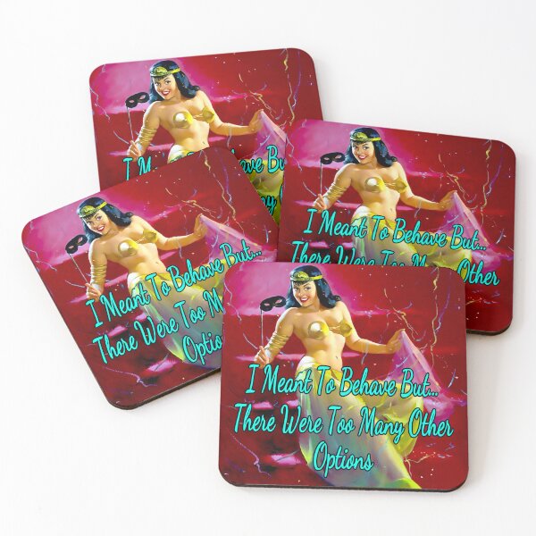 Item preview, 1950’s Party Girl by Gil Elvgren designed and sold by KellysComColors.
