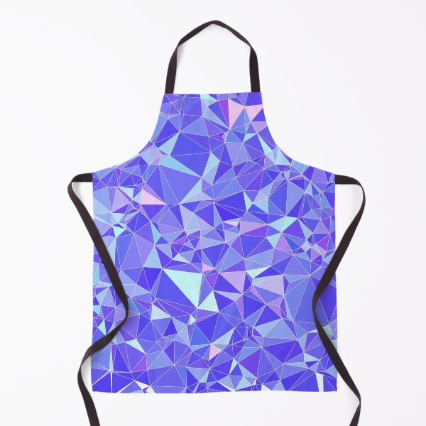Item preview, Blue geometric pattern, polygonal pattern designed and sold by Aminesnip.