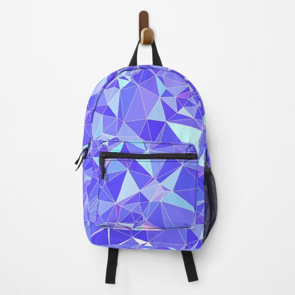 Item preview, Blue geometric pattern, polygonal pattern designed and sold by Aminesnip.