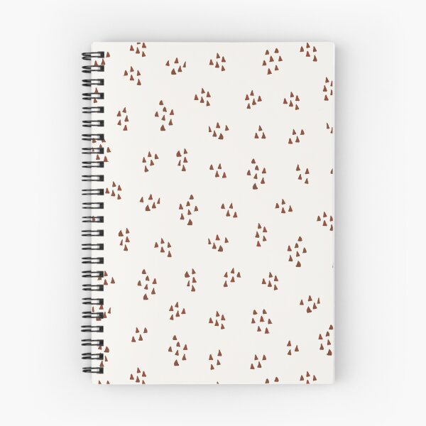 Item preview, Mini brick color triangles on ecru background designed and sold by cezidesign.