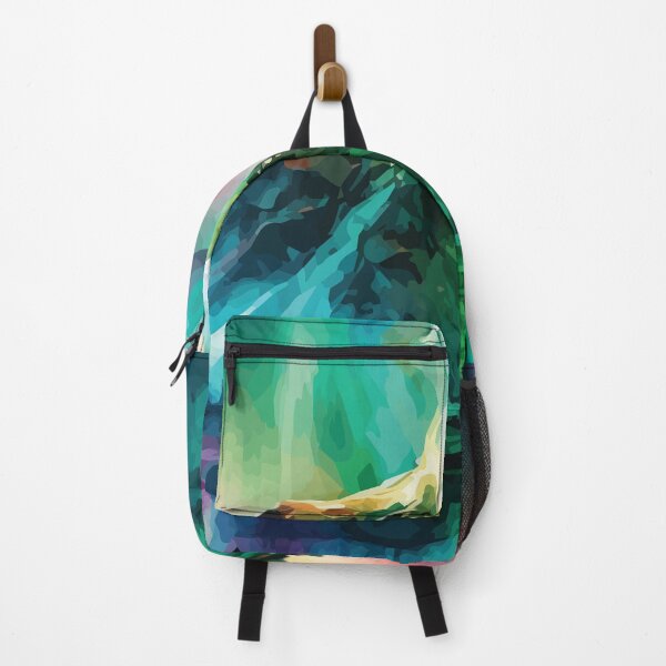 Item preview, An Aurora Borealis Over a Mountain - Wanderlust Traveler designed and sold by GVRDesign.