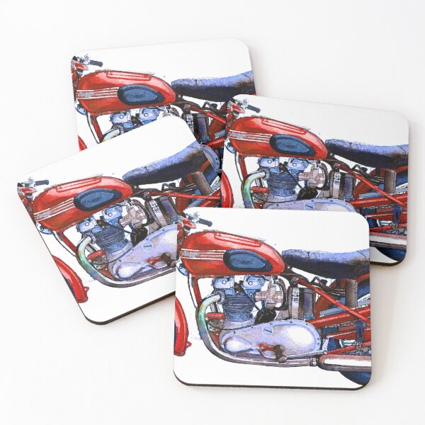 Item preview, Red motorcycle designed and sold by JohnLowerson.