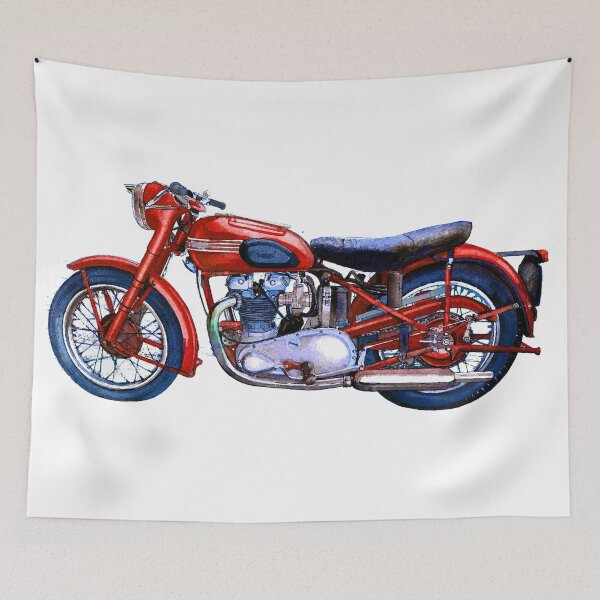 Item preview, Red motorcycle designed and sold by JohnLowerson.