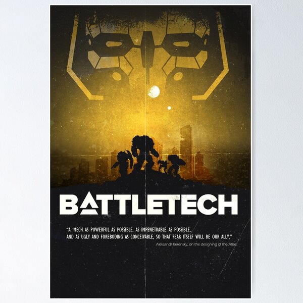 Item preview, Battletech - Atlas designed and sold by taosinsekasi.