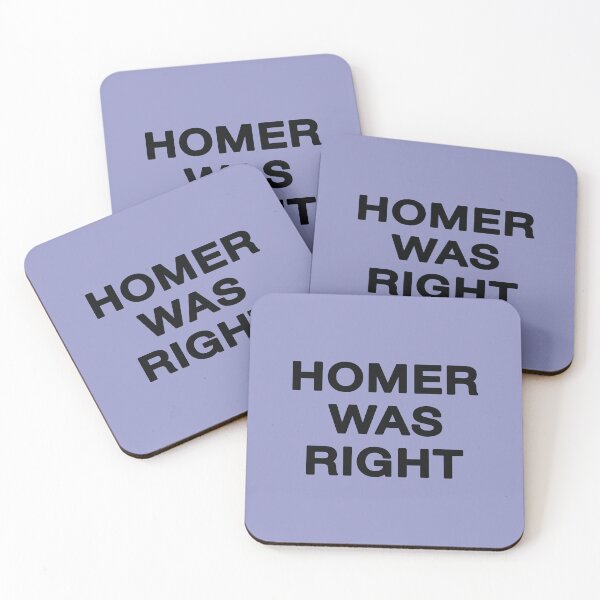 Item preview, Homer was Right designed and sold by REALsaintpetty.