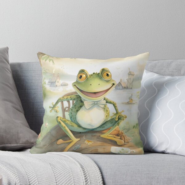 Item preview, Cottagecore Aesthetic Frog in Bowtie designed and sold by DeltaV-Art.