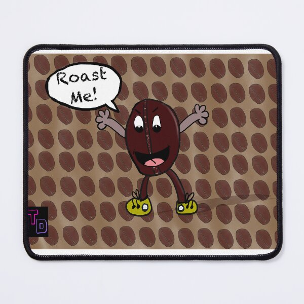 Item preview, coffee bean Roast me! designed and sold by Twisted Doodles.