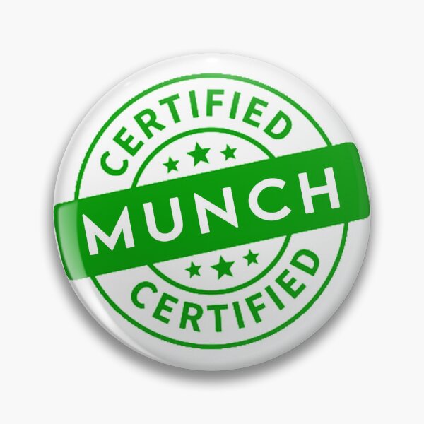 Item preview, certified munch sticker designed and sold by chachels.