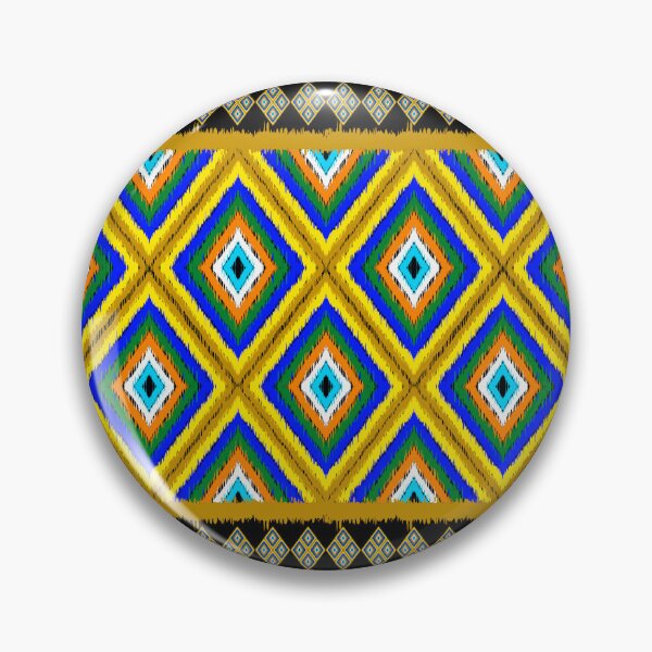 Item preview, Thai Southern Style Ikat Seamless Pattern Geometric Seamless Pattern designed and sold by Apkdesigner.