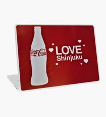Coca Cola Shinjuku Zeichen Laptop Folie