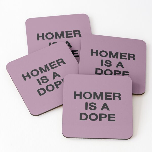 Item preview, Homer is a Dope designed and sold by REALsaintpetty.