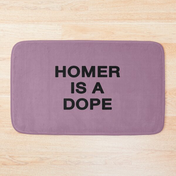 Item preview, Homer is a Dope designed and sold by REALsaintpetty.