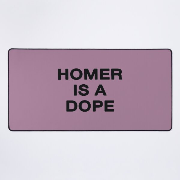 Item preview, Homer is a Dope designed and sold by REALsaintpetty.