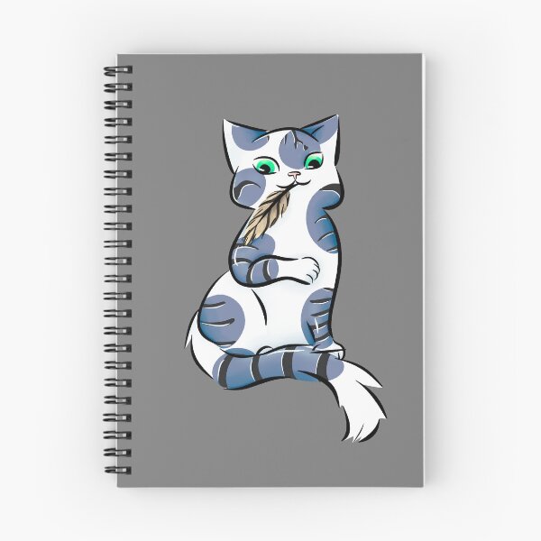 Item preview, Cat and feather  designed and sold by Yama-inu.