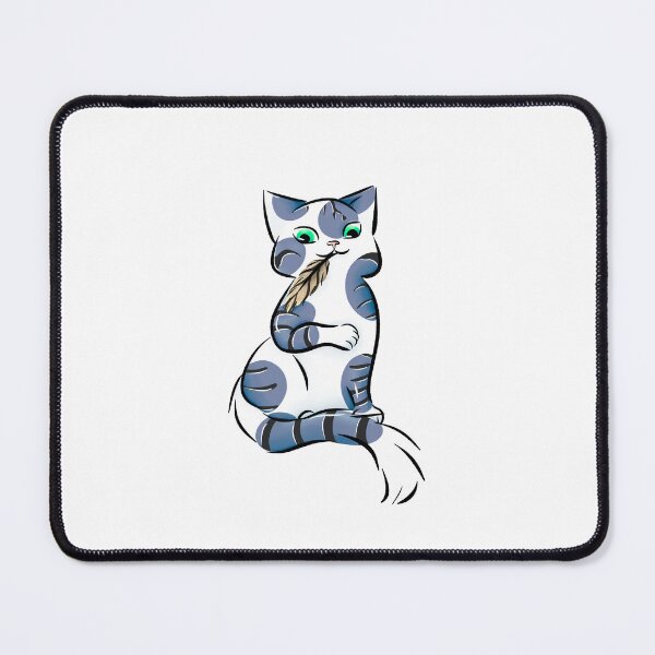 Item preview, Cat and feather designed and sold by Yama-inu.