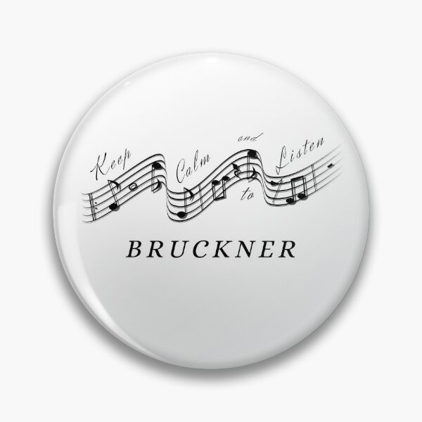 Item preview, Anton Bruckner - Keep calm and listen to - Best Classical Music Composer and Organist designed and sold by Vintage-TM.