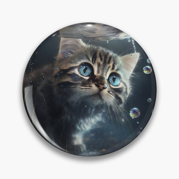 Item preview, Cat under water designed and sold by Len-adeu.