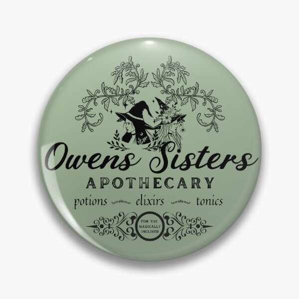 Item preview, Practical Magic Owens Sisters Apothecary Black Text designed and sold by dealchica.