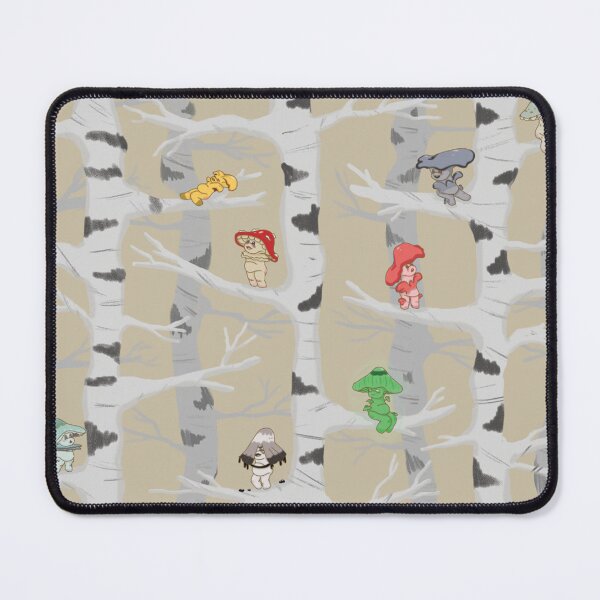 Item preview, Birch Mushroom Forest Pattern designed and sold by Silverspirit36.
