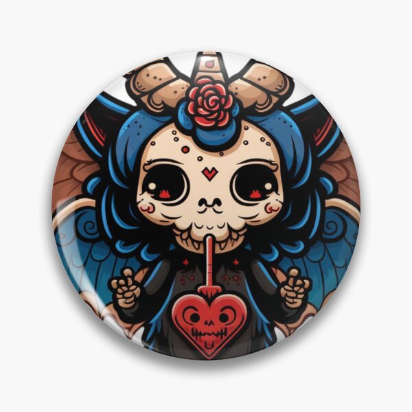 Item preview, Cute Baphomet Cartoon | Digital Art | Baphomet Art | Baby Baphomet Art designed and sold by cutesykreations.