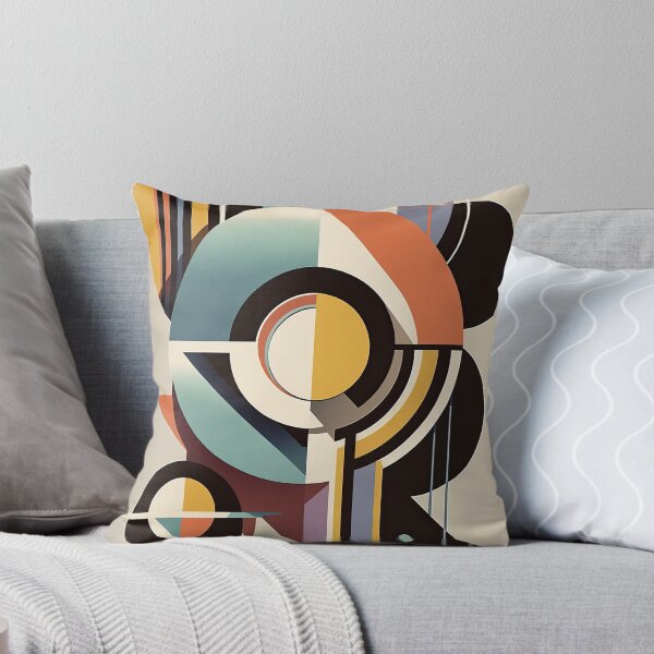 Item preview, retro futuristic bauhaus poster designed and sold by GILRIGHI63.