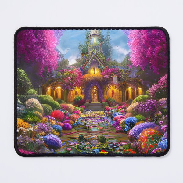 Item preview, Whimsical Garden Filled with Flowers designed and sold by Queen1120.
