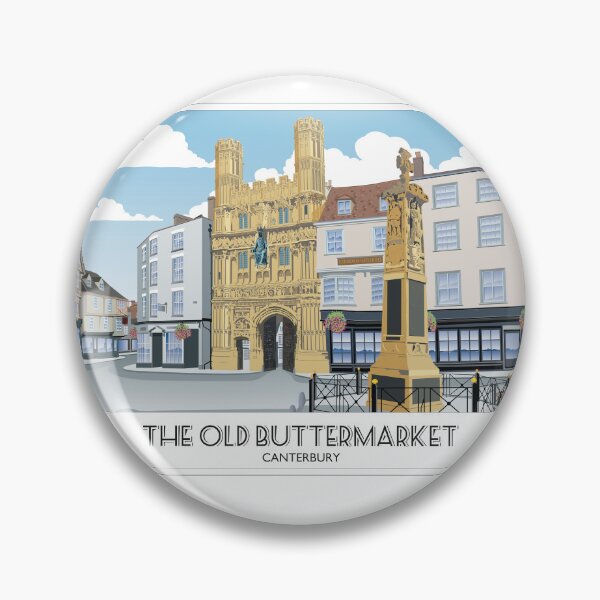 Item preview, Mercado de mantequilla de Canterbury designed and sold by CanterburyArt.