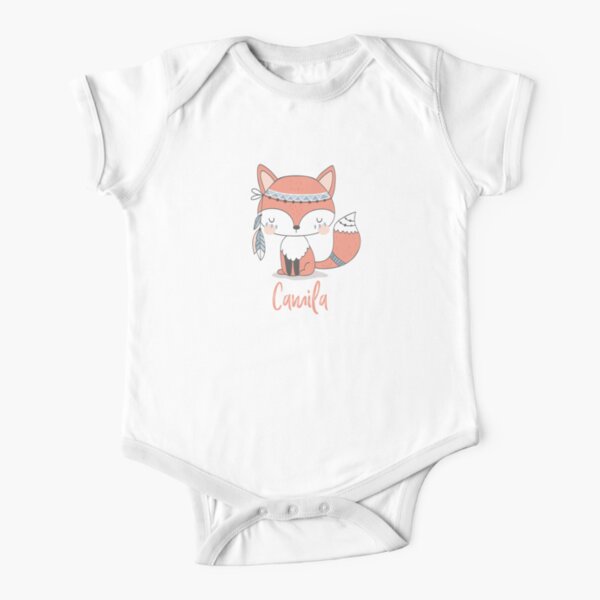 3-Piece Baby Girls Purrfectly Wild Short Sleeve Onesies® Bodysuits & Pants  Set