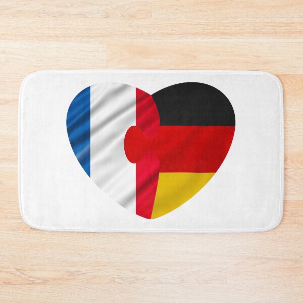 Item preview, Love France and Germany, puzzle heart designed and sold by Ksmith-Style.