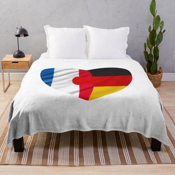 Item preview, Love France and Germany, puzzle heart designed and sold by Ksmith-Style.