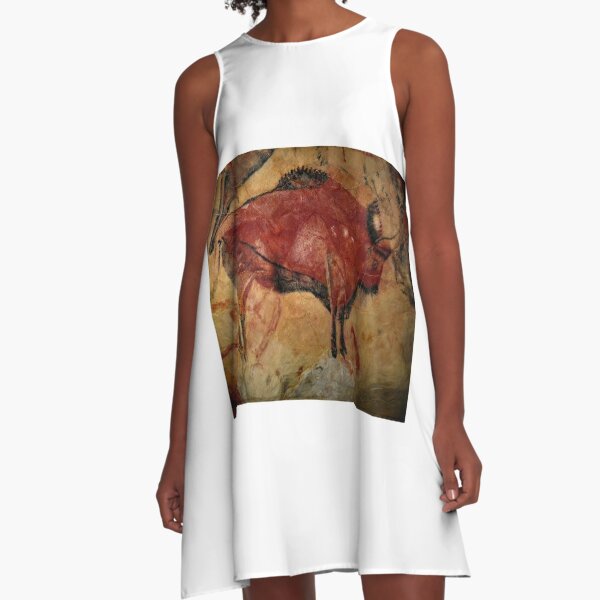Cave painting A-Line Dress
