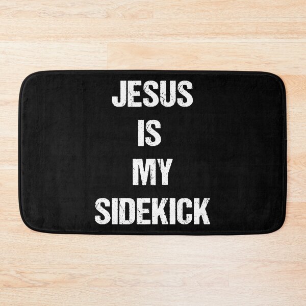 Item preview, Jesus Is My Sidekick White Text Based Design designed and sold by CGSGraphics.