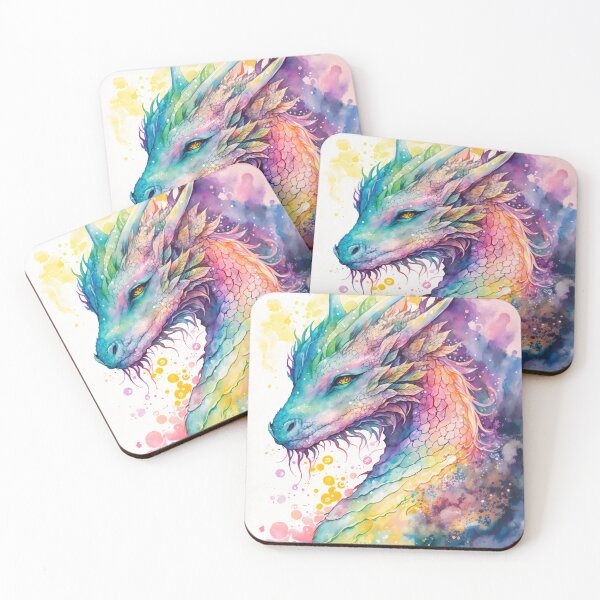 Item preview, Witchy Pastel Goth Fantasy Dragon designed and sold by MoonBohemian.