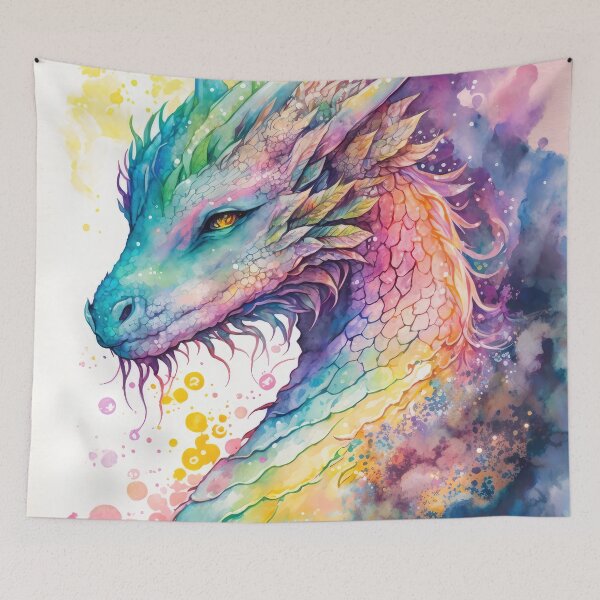 Item preview, Witchy Pastel Goth Fantasy Dragon designed and sold by MoonBohemian.